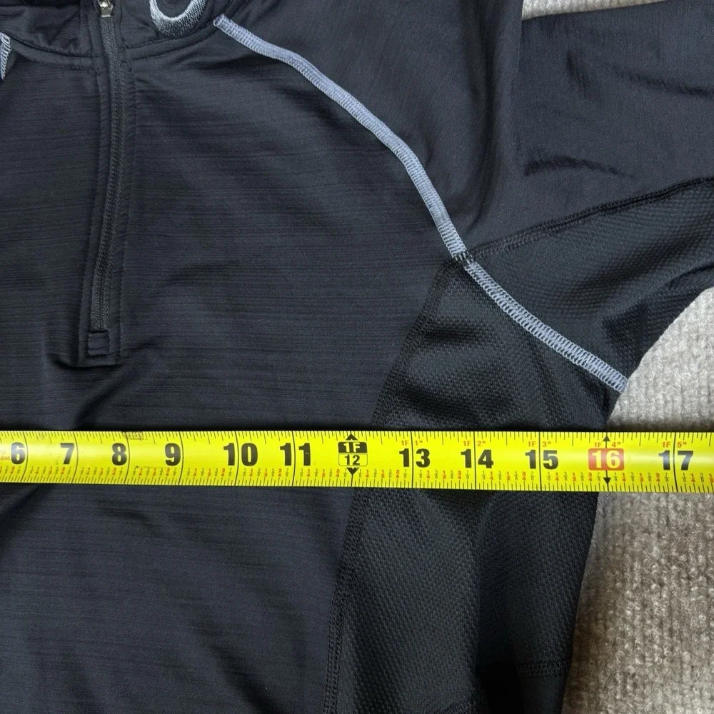 Nike Pro Dri-FIT Womens Small 1/4 Zip Long Sleeve Training Top Black